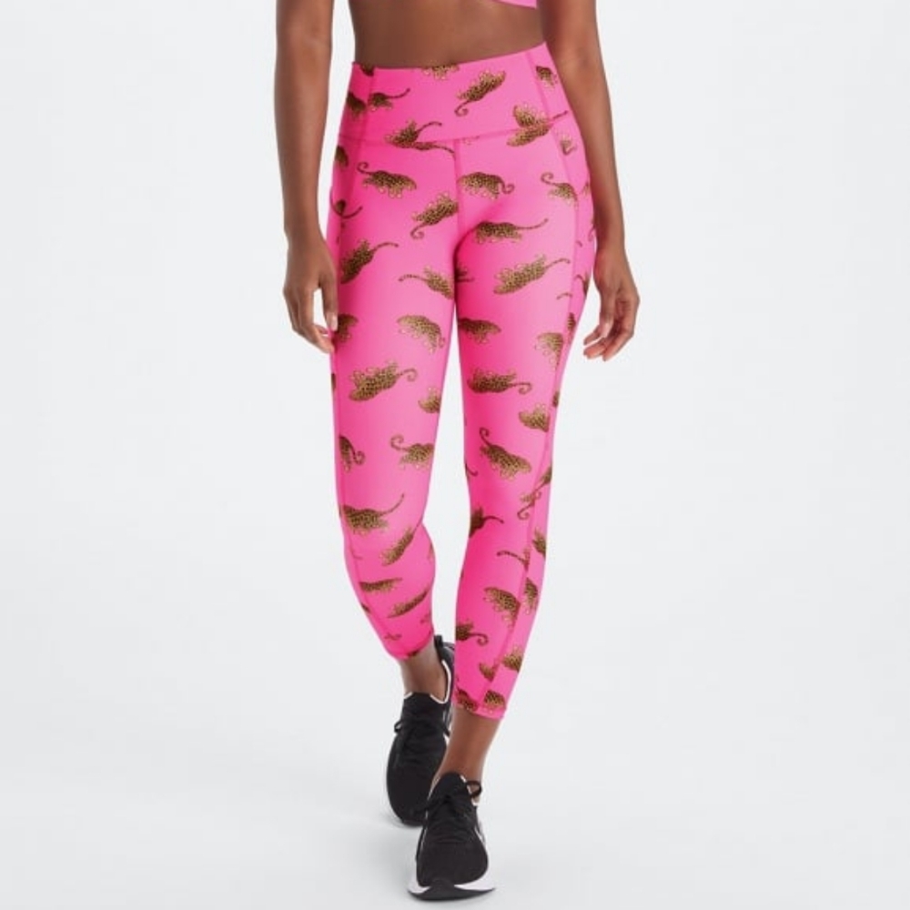 Fabletics wild hearts legging XL new in package.